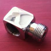 Coupler Elbow - Chrome Plated